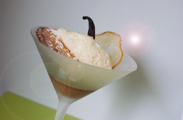 Coupe épicée de risotto à la vanille... - Photo par Lapin cuisinier