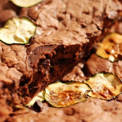 Moelleux tout moelleux et chocolat et courgette - Dorian Nieto