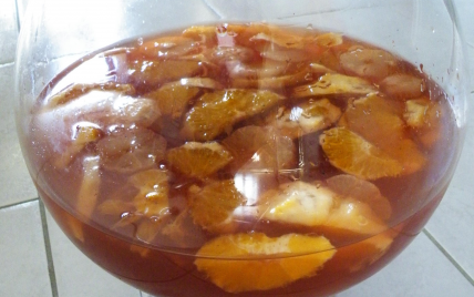 Sangria vin rosé - Photo par jeanloBD