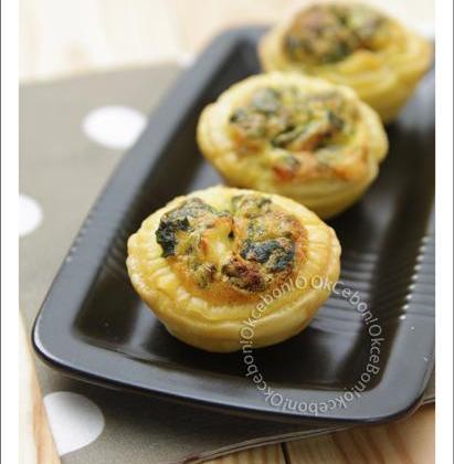 Tartelettes aux orties et au Cantal - Photo par okcebo