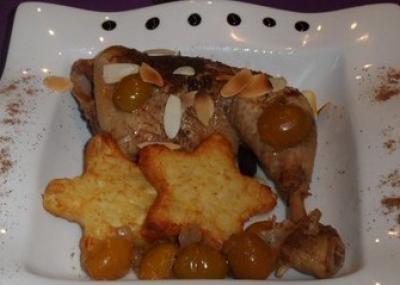 Poulet aux mirabelles - Photo par Nattycuisine