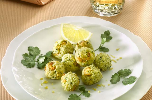 Boulettes aux crevettes, poivron et sauce soja - Photo par 750g
