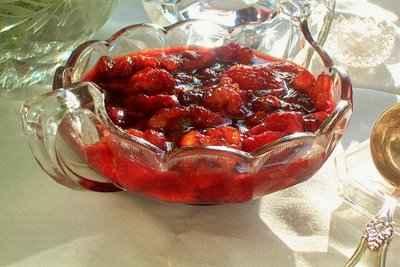 Chutney aux fraises - Photo par louisep