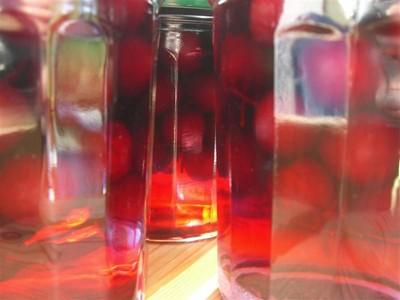 Cerises à l'eau de vie - Photo par isabelV7T