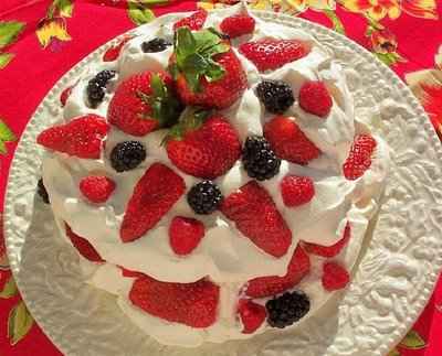 Shortcake aux fraises à la manière des Shakers - Photo par louisep