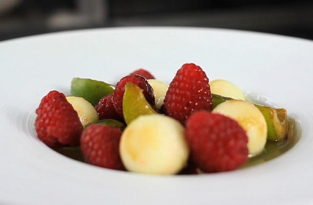 La salade de fruits de la Reine-Claude - Photo par Olivier Chapuis