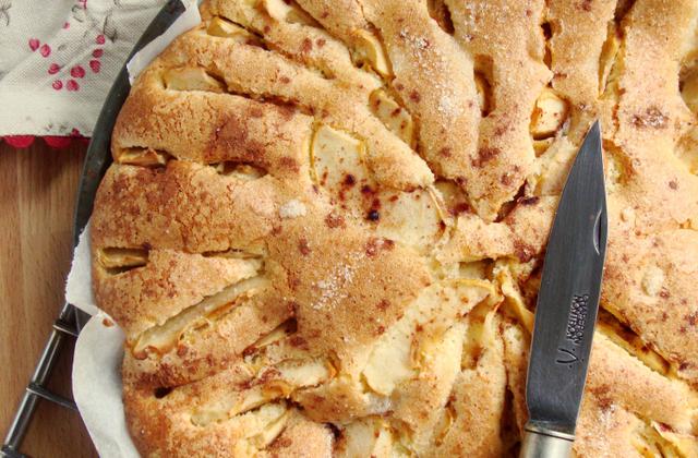 Gâteau rustique aux pommes et aux épices - Photo par Reglisse07
