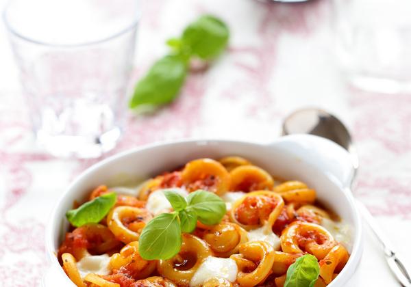 Cappelletti Garofalo gratinés à la tomate et à la mozzarella - Photo par julient6t