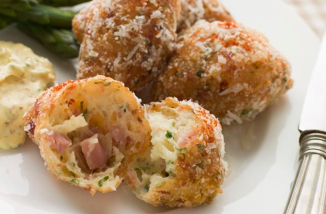 Croquettes au jambon et fromage - Photo par 750g
