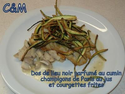 Dos de lieu noir parfumé au cumin - Photo par titcep