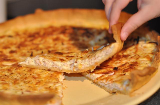 Quiche express allégée au poulet - Photo par fantaisies sucrées