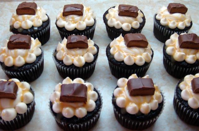 Cupcakes au Mars - Photo par jameneledessert