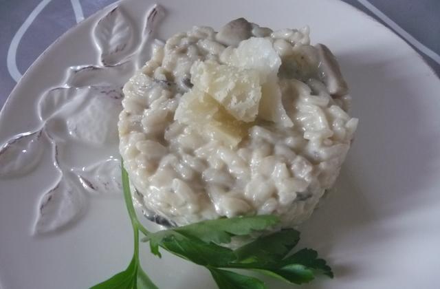 Risotto aux champignons et à la Tomme de Savoie - Photo par amelieWj