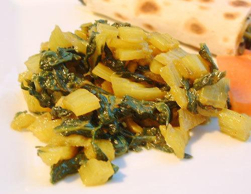 Blettes à l'indienne - Photo par pankaj