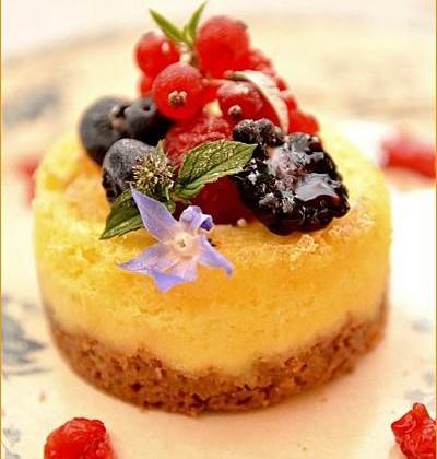 Cottage Cheese Cake aux fruits rouges - Chef Damien