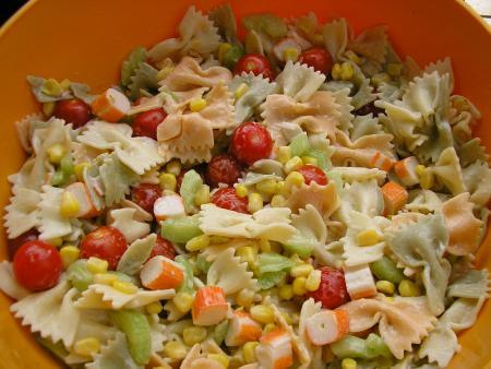 Salade de pâtes classique - Photo par sisi76