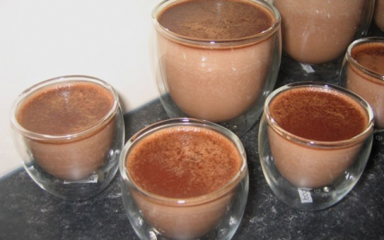 Petit pot de crème au chocolat façon la laitière - Photo par elfe88