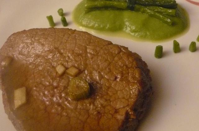 Rumsteck mariné au sirop d'érable - Photo par cicoucook