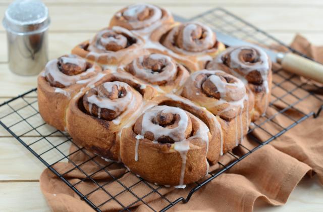 Recette Roules Brioches A La Cannelle En Pas A Pas