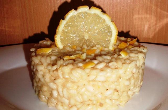 Risotto au citron facile - Photo par La cuillère aux mille délices