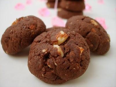 Cookies aux amandes et au chocolat - Photo par fimere2