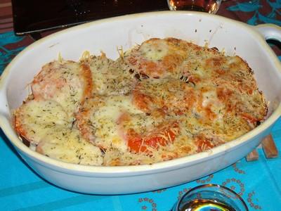 Gratin d'aubergines facile - Photo par natyba