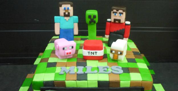 Diaporama Top 10 Des Plus Beaux Gateaux Inspires Des Jeux Video Minecraft