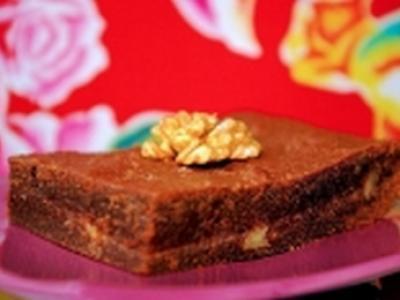 Brownies pralinés aux noix - Photo par gleche
