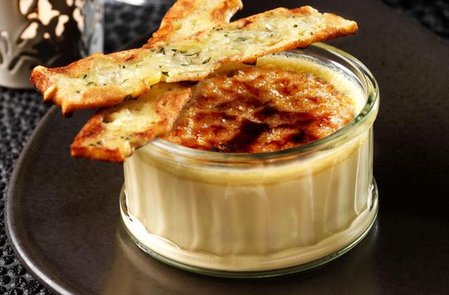 Crème brûlée au foie gras facile et rapide - Photo par Gloria