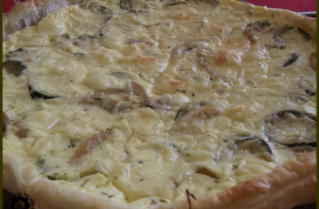 Quiche au Leerdammer et courgettes - Photo par Délices de tous les jours