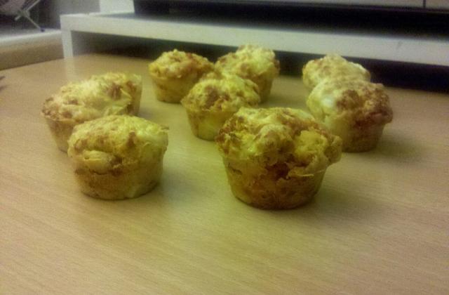 Muffins chorizo chèvre - Photo par noemiepA