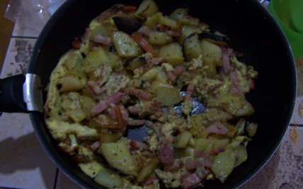 Omelette campagnarde - Photo par babasp