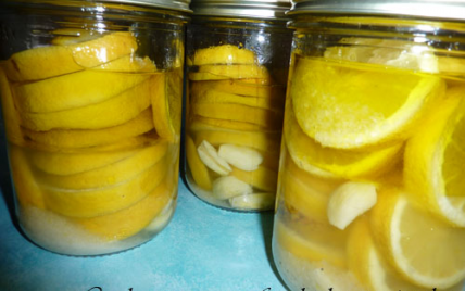 Citrons confits ail & huile d'olive - Photo par drinou_331