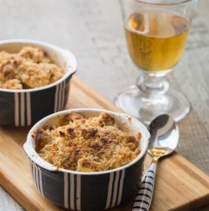 Crumble aux pommes doux et croquant - Netto