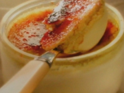 Crème brûlée au foie gras épicé - Photo par capali
