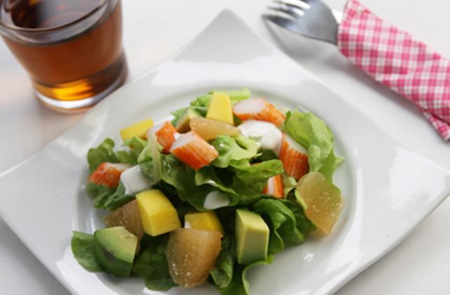 Salade vitaminée aux bâtonnets Coraya Suprêmes - Photo par Coraya