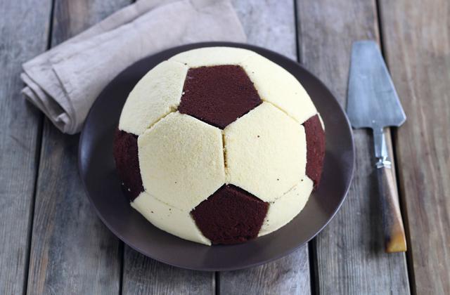 Gâteau ballon de foot - Photo par 750g