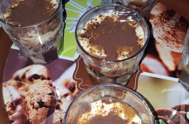 Tiramisu revisité au Nutella - Photo par Bacha