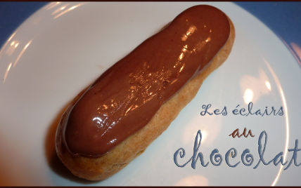 Les éclairs au chocolat - Photo par les gourmandises de chloe