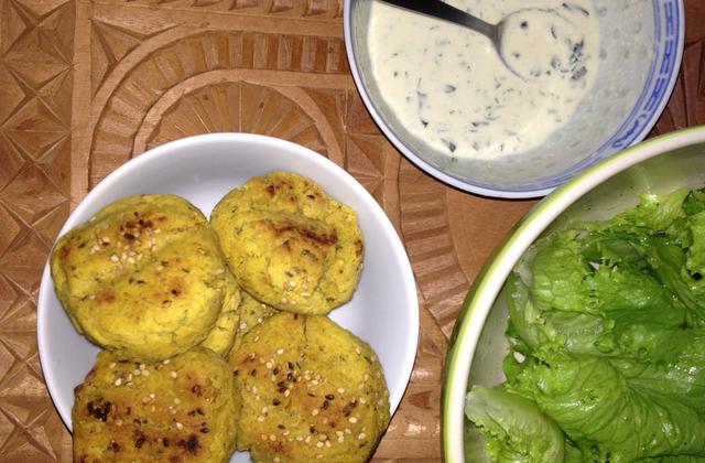 Falafel et tahini sans gluten ni lait - Photo par 750g