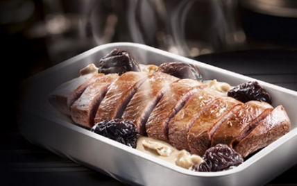 Magret de canard aux pruneaux - Photo par Labeyrie