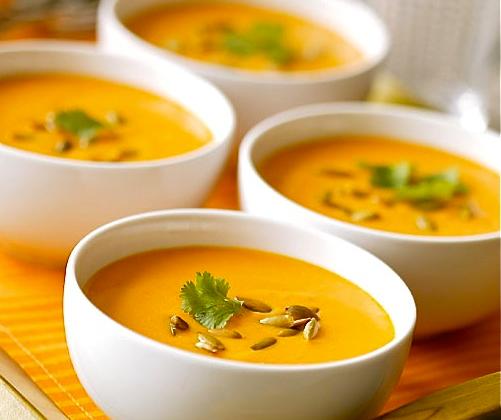 Soupe des 4 C : Carottes Coco Curry Coriandre - Photo par Milartist