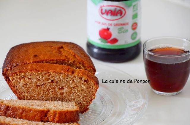 Cake au jus de grenade - Ponpon
