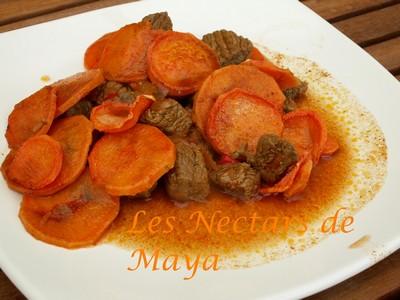 Tajine de bœuf aux patates douces - Photo par virgro