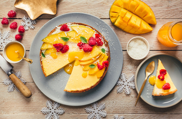Recette Tarte Creme Brulee Noix De Coco Et Fruits Exotiques 750g