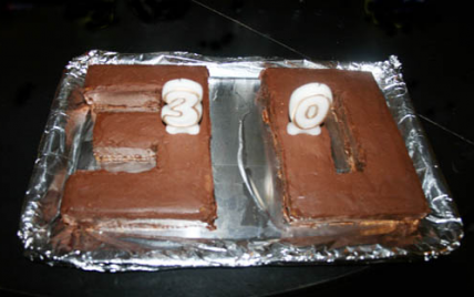 Gâteau au petit brun et chocolat - Photo par Aux bons p'tits prat