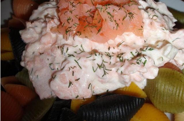 Pâtes aux saumons - La cuillère aux mille délices