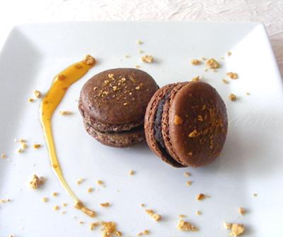 Macarons au chocolat & à l'érable 22 septembre - Photo par Sabrin