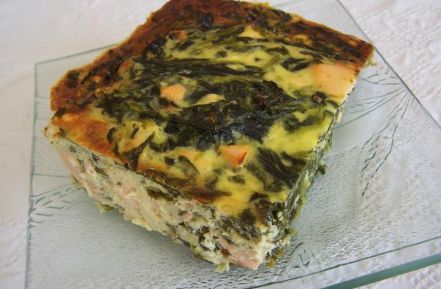 Saumon épinard façon cheesecake - Photo par dani34