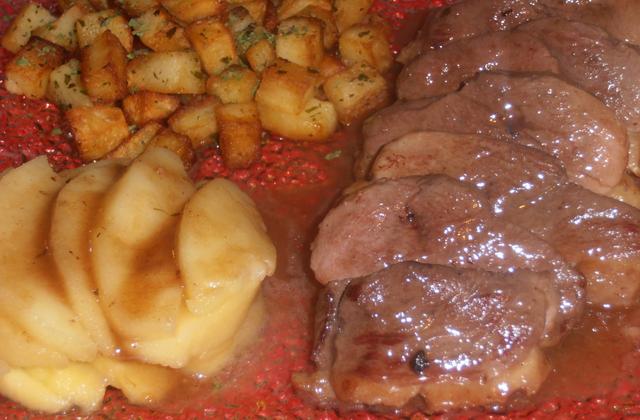 Magret au miel et au cidre - Photo par 750g